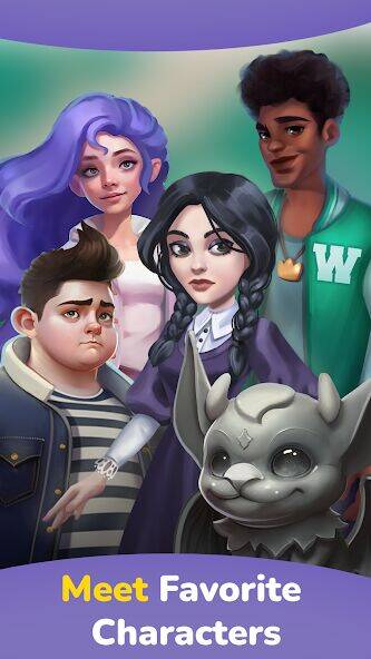 Скачать взломанную Weekday Merge — Mystery Story [Мод меню] MOD apk на Андроид
