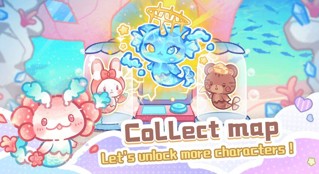 Скачать взломанную Lovely Cat Mermaid Castle [Много денег] MOD apk на Андроид