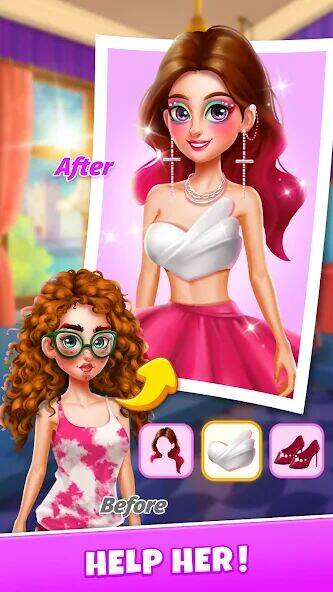 Скачать взломанную Fashion Nova: Merge & Stylist [Мод меню] MOD apk на Андроид