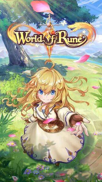 Скачать взломанную World of Rune - Fantasy MMORPG [Много денег] MOD apk на Андроид