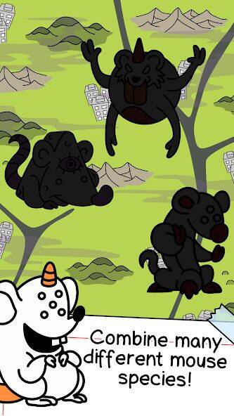 Скачать взломанную Mouse Evolution: Mutant Rats [Бесплатные покупки] MOD apk на Андроид