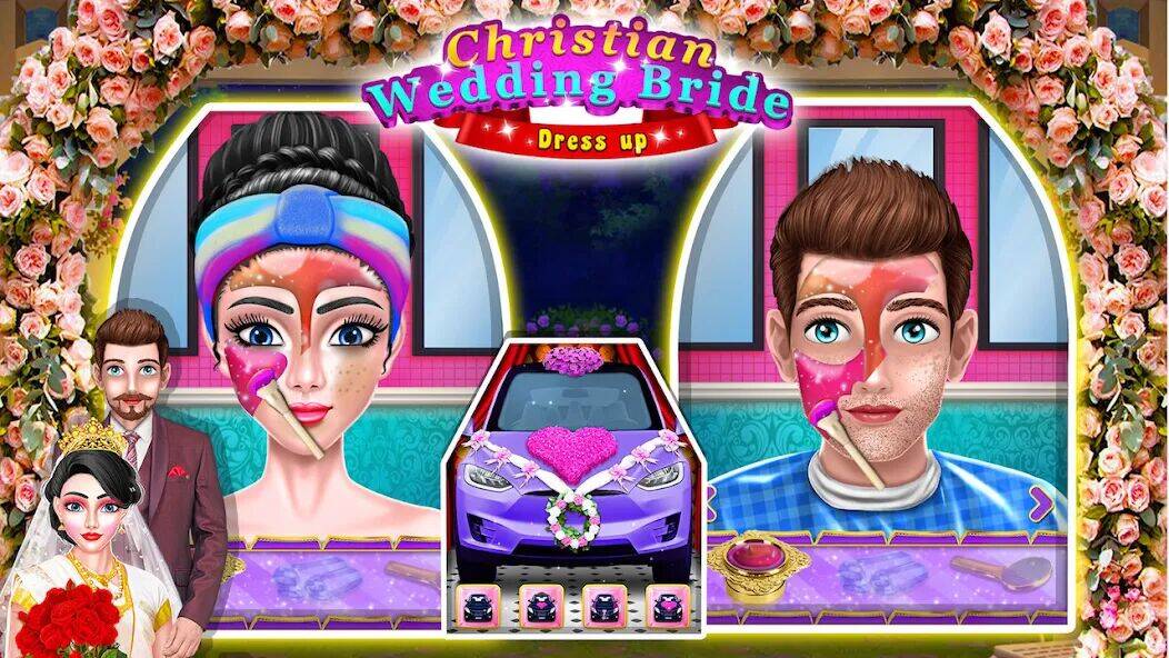 Скачать взломанную Indian Bride Makeup Games [Бесплатные покупки] MOD apk на Андроид