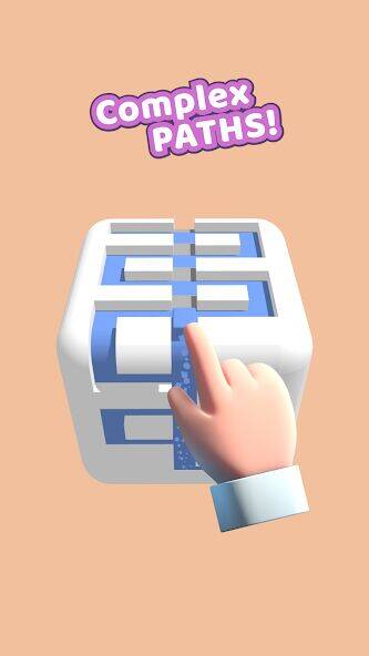 Скачать взломанную Paint the Cube [Много монет] MOD apk на Андроид