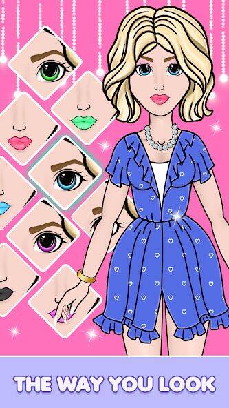 Скачать взломанную Sweet Paper Doll DIY Game [Бесплатные покупки] MOD apk на Андроид