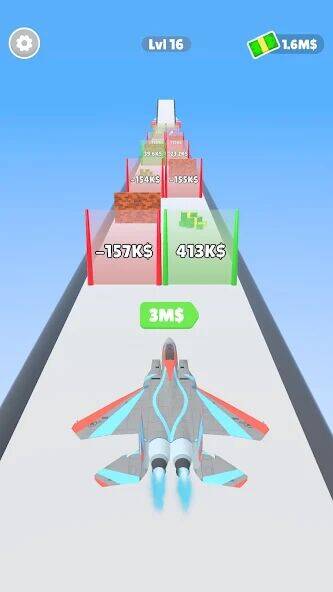 Скачать взломанную Plane Evolution! [Много монет] MOD apk на Андроид