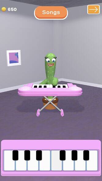 Скачать взломанную Talking Cactus [Много монет] MOD apk на Андроид