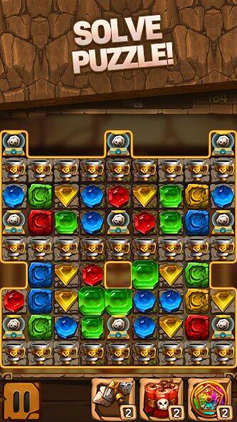 Скачать взломанную Jewel Legacy [Много монет] MOD apk на Андроид