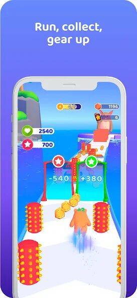 Скачать взломанную Walken Runner [Много монет] MOD apk на Андроид