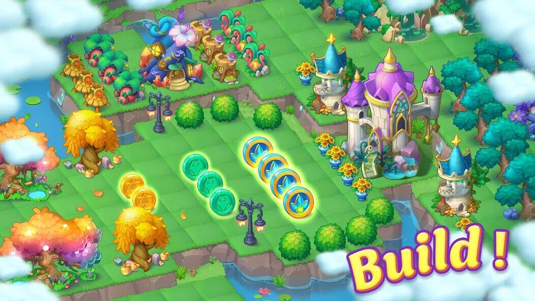Скачать взломанную Слияние эльфов [Много монет] MOD apk на Андроид