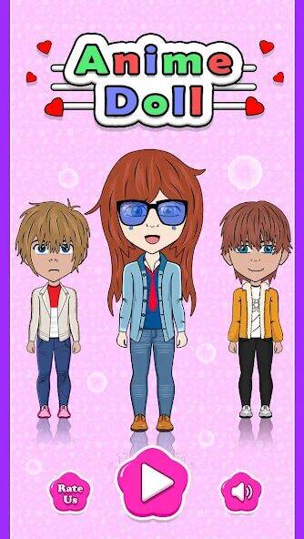 Скачать взломанную Anime Doll Designer [Мод меню] MOD apk на Андроид