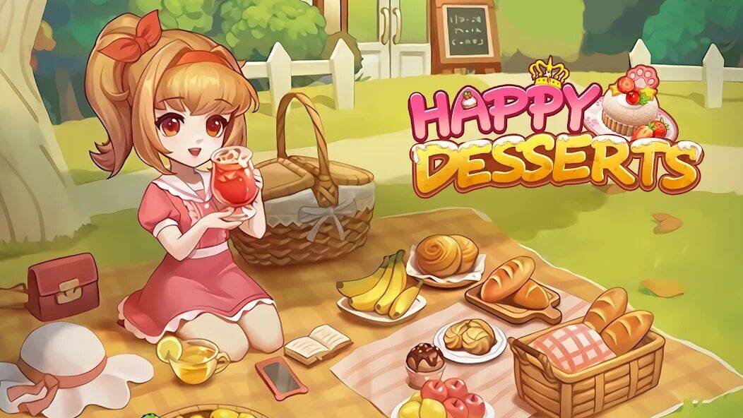 Скачать взломанную Happy Desserts！ [Мод меню] MOD apk на Андроид