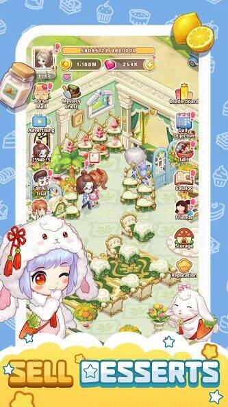 Скачать взломанную Happy Desserts！ [Мод меню] MOD apk на Андроид
