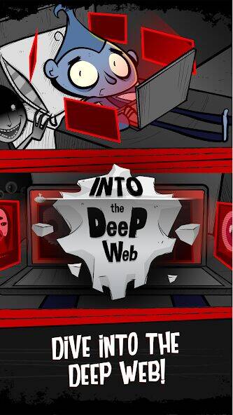 Скачать взломанную Into the Deep Web: Idle Game [Мод меню] MOD apk на Андроид
