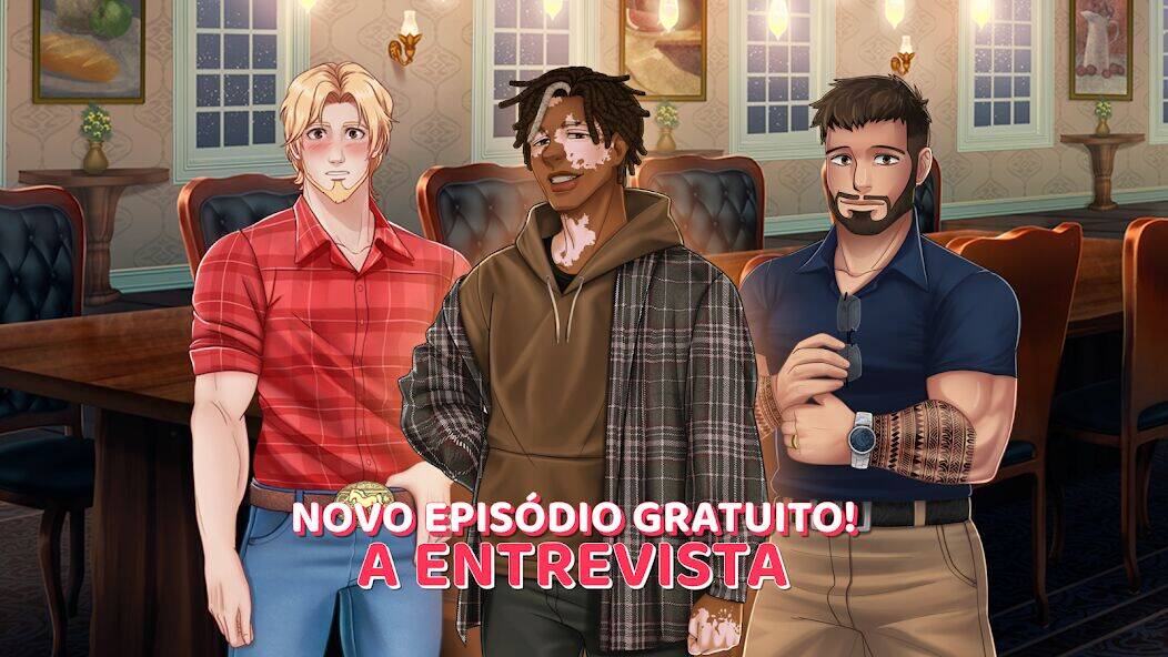 Скачать взломанную Entre Laços e Amassos [Бесплатные покупки] MOD apk на Андроид