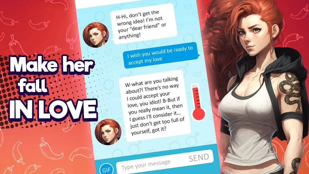Скачать взломанную Anime Girlfriend - AI Chat [Много монет] MOD apk на Андроид