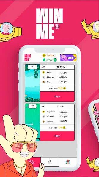Скачать взломанную Win Me [Бесплатные покупки] MOD apk на Андроид