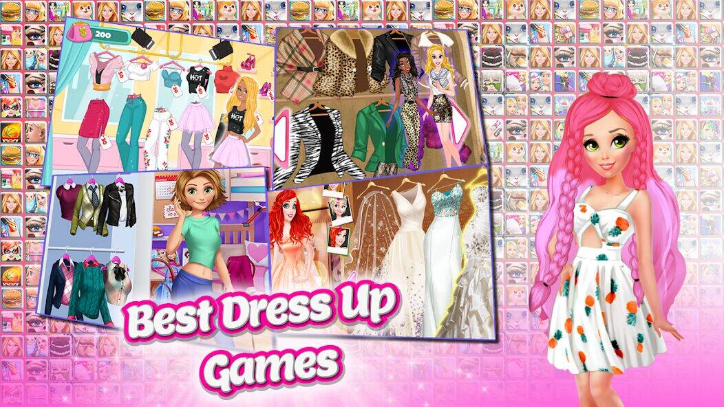 Скачать взломанную Frippa Games for Girls [Мод меню] MOD apk на Андроид