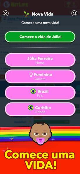 Скачать взломанную BitLife BR - Simulação de vida [Много денег] MOD apk на Андроид