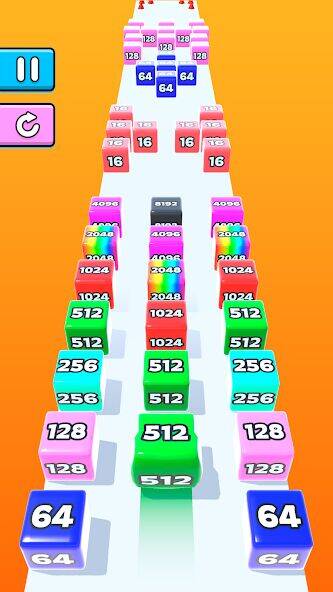 Скачать взломанную Jelly Run 2048 [Мод меню] MOD apk на Андроид