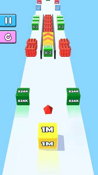 Скачать взломанную Jelly Run 2048 [Мод меню] MOD apk на Андроид