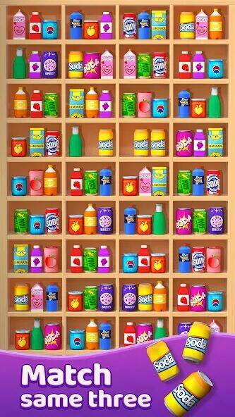 Скачать взломанную Goods Sort - Сортировка & Матч [Бесплатные покупки] MOD apk на Андроид