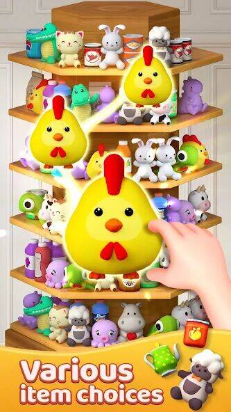 Скачать взломанную Goods Sort - Сортировка & Матч [Бесплатные покупки] MOD apk на Андроид