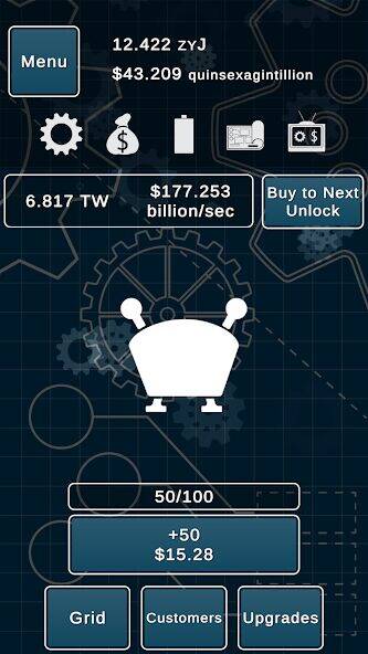 Скачать взломанную Idle Power [Мод меню] MOD apk на Андроид