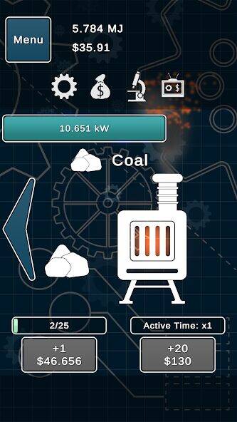 Скачать взломанную Idle Power [Мод меню] MOD apk на Андроид