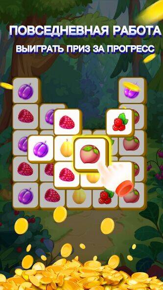 Скачать взломанную Fruit Match: заработать монеты [Много денег] MOD apk на Андроид