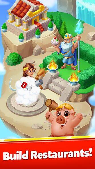 Скачать взломанную Cuisine Master - Coin Journey [Много монет] MOD apk на Андроид