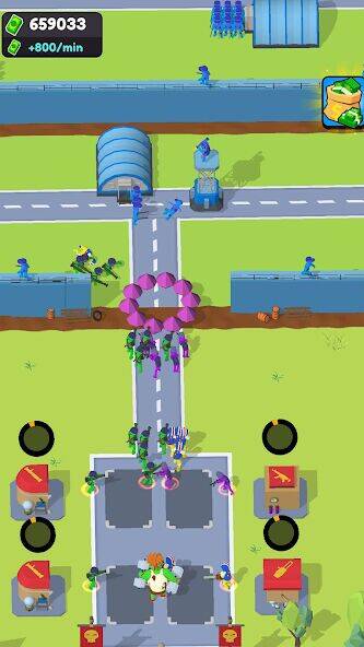 Скачать взломанную Zombie Factory Attack [Мод меню] MOD apk на Андроид