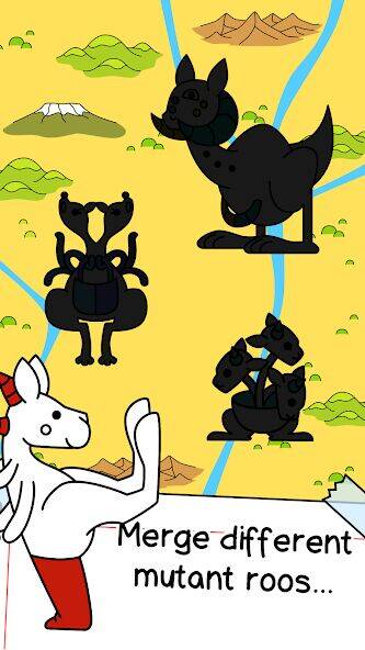 Скачать взломанную Kangaroo Evolution: Simulator [Много денег] MOD apk на Андроид