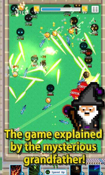 Скачать взломанную Merge Sword : Idle Merged Swor [Много монет] MOD apk на Андроид