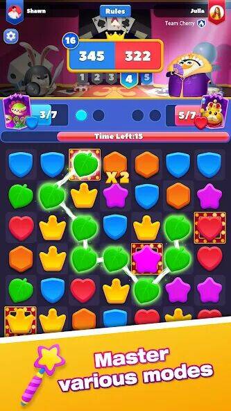 Скачать взломанную Match Brawl [Бесплатные покупки] MOD apk на Андроид