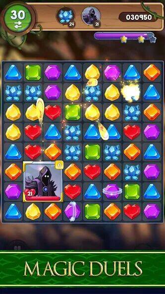 Скачать взломанную Avalon Jewels [Много денег] MOD apk на Андроид