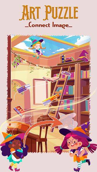 Скачать взломанную Art Puzzle: Connect Image [Мод меню] MOD apk на Андроид
