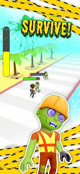 Скачать взломанную Выживший: Идл Бег [Много монет] MOD apk на Андроид