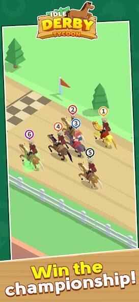 Скачать взломанную Idle Derby Tycoon [Мод меню] MOD apk на Андроид