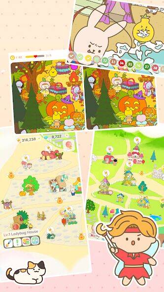 Скачать взломанную Color Town: My Lovely World [Бесплатные покупки] MOD apk на Андроид