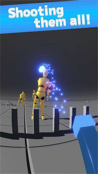 Скачать взломанную Titan Shoot: 3D gun action [Много монет] MOD apk на Андроид