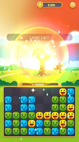 Скачать взломанную Emoji Blast Puzzle [Много монет] MOD apk на Андроид
