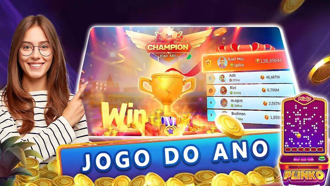 Скачать взломанную Plinko Jogo:Plink balls [Мод меню] MOD apk на Андроид