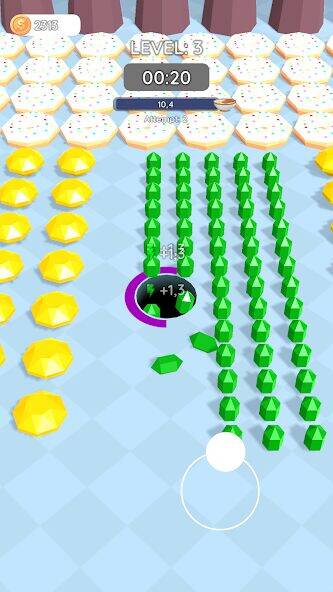 Скачать взломанную Monster Hole [Бесплатные покупки] MOD apk на Андроид