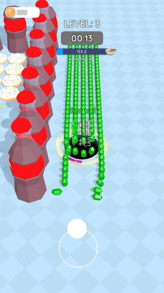 Скачать взломанную Monster Hole [Бесплатные покупки] MOD apk на Андроид