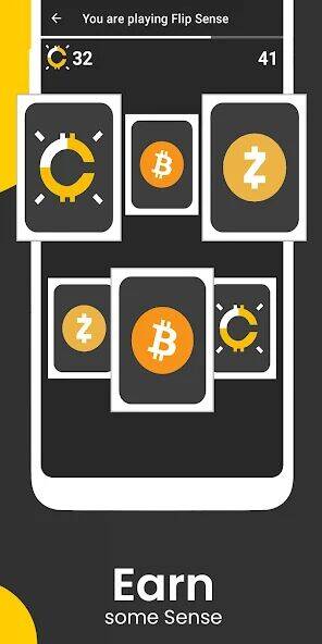 Скачать взломанную Crypto Sense - выиграть призы [Много денег] MOD apk на Андроид