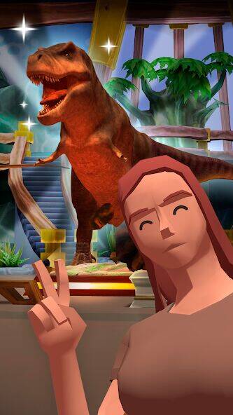 Скачать взломанную Dino Quest 2: Игры динозавров [Мод меню] MOD apk на Андроид