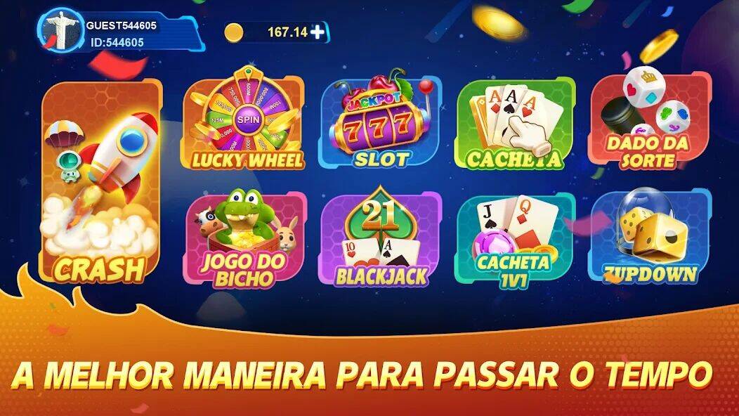 Скачать взломанную Crash:Jogo do bicho [Много денег] MOD apk на Андроид