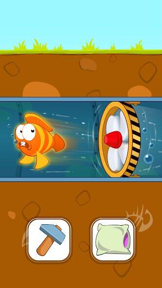 Скачать взломанную Fish Story: Save the Lover [Бесплатные покупки] MOD apk на Андроид