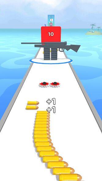 Скачать взломанную Bullet Stack [Много монет] MOD apk на Андроид