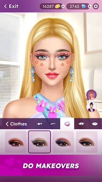 Скачать взломанную Couple Makeover: BFF Dress Up [Много монет] MOD apk на Андроид